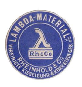  - <p><strong>Product stamp</strong><br>The new Lambda insulation material developed and patented by Rheinhold & Co. is launched on the market.</p>